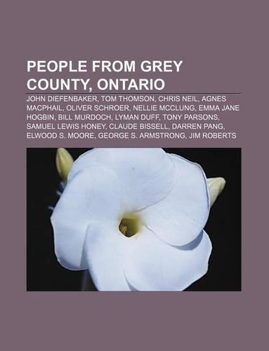 People from Grey County, Ontario