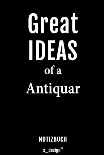 Notizbuch für Antiquare / Antiquar