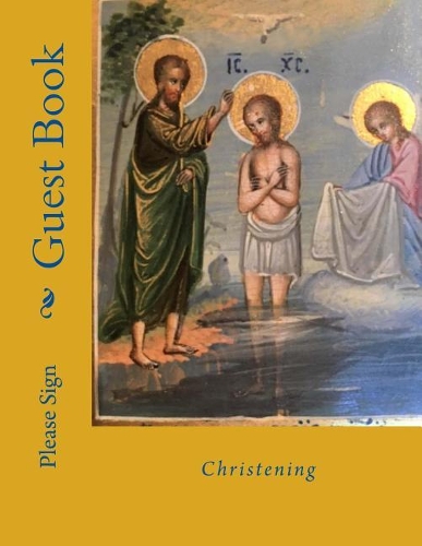 Christening Guest Book