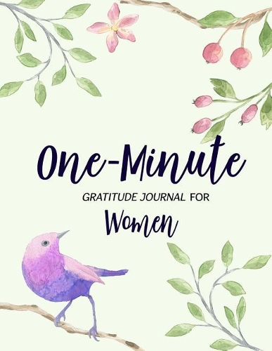 One-Minute Gratitude Journal for women