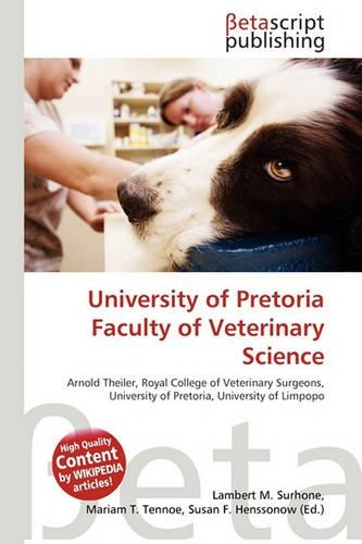 University of Pretoria Faculty of Veterinary Science