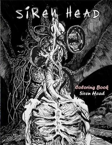 Siren Head Coloring Book