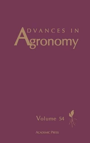 Advances in Agronomy: Volume 54(Volume 54 Advances in Agronomy)