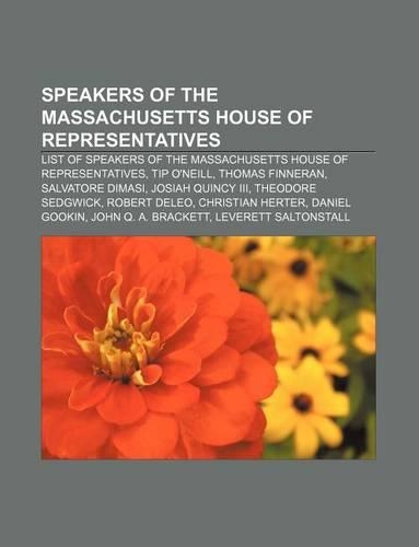 Speakers of the Massachusetts House of Representatives