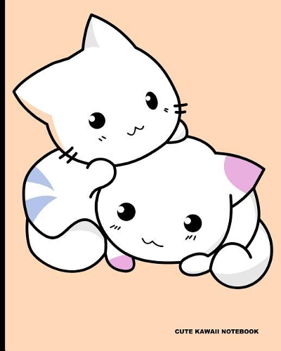 Kawaii Notebook - Kitty Kitty: 8" X 10" (20.32 X 25.4 CM),100 Lined Pages for Writing, Lined Composition Notebook, Journal Book for School, Artists, Teachers, Students, Work Life