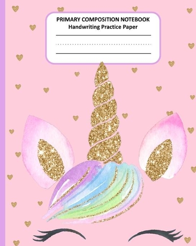 PRIMARY COMPOSITION NOTEBOOK Handwriting Practice Paper