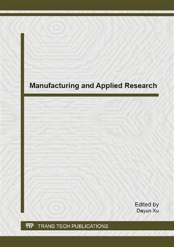Manufacturing and Applied Research