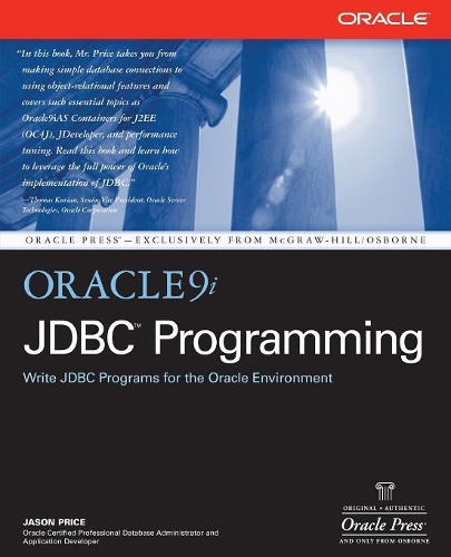 Oracle9i JDBC Programming: (Oracle Press Series)