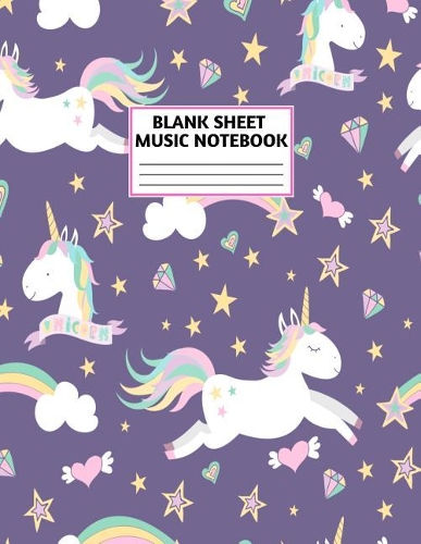 Blank Sheet Music Notebook