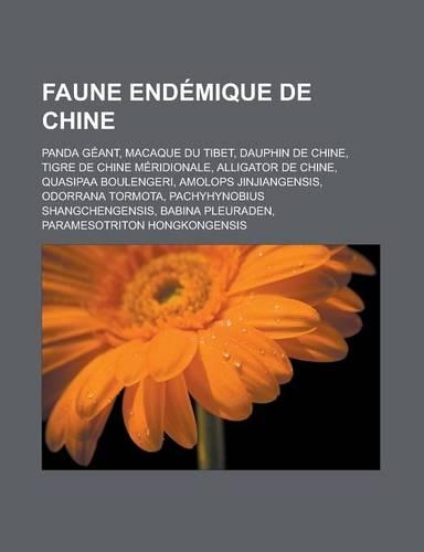 Faune Endemique de Chine