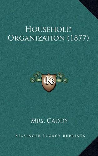 Household Organization (1877)