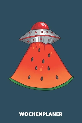 Wochenplaner: Sommer-Invasion DIN A5 florales Inlay - Wochenkalender 52 Wochen für Trendsetter (navy blau)