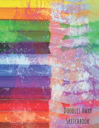 Doodle Away Sketchbook: Personalized Artist Blank Sketch Book