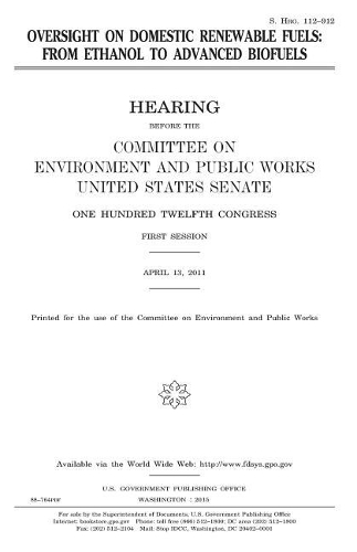 Oversight on domestic renewable fuels