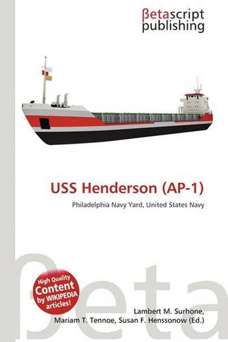 USS Henderson (AP-1): (English)