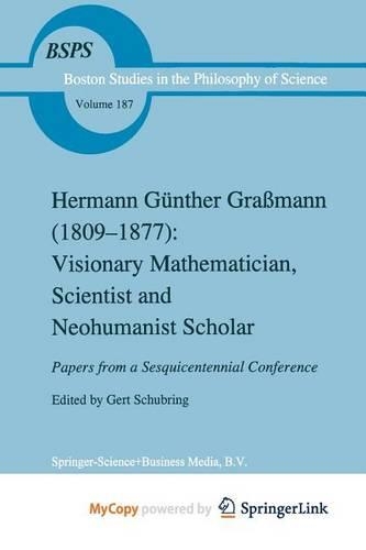 Hermann Gunther Grassmann (1809-1877)