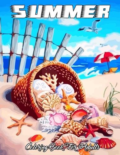 Summer Coloring Book For Adults