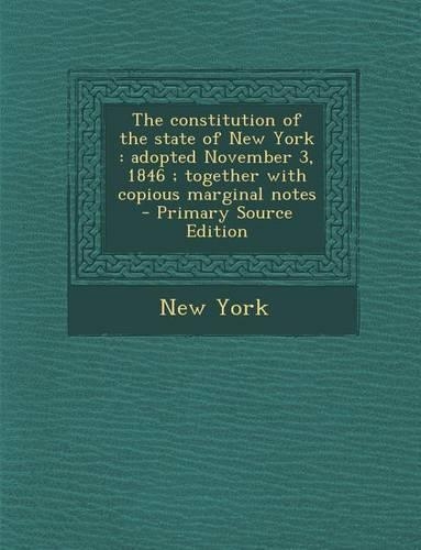 Constitution of the State of New York