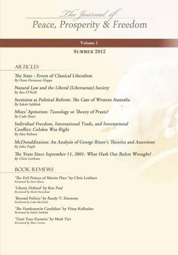 The Journal of Peace, Prosperity and Freedom