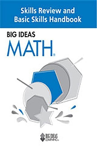 Big Ideas Math, Skills Review and Basic Skills Handbook: (English)