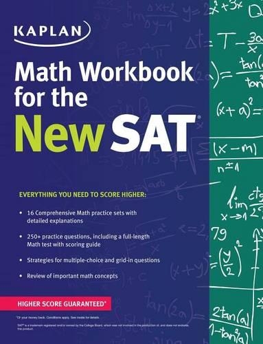 Kaplan Math Workbook for the New SAT: (Kaplan SAT Math Workbook)