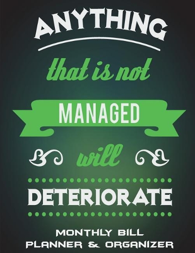 Monthly Bill Planner & Organizer