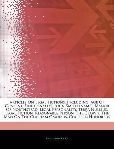 Articles on Legal Fictions, Including