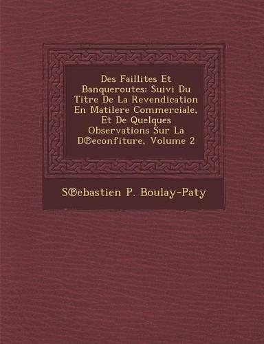 Des Faillites Et Banqueroutes