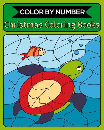 Color By Number Christmas Coloring Books