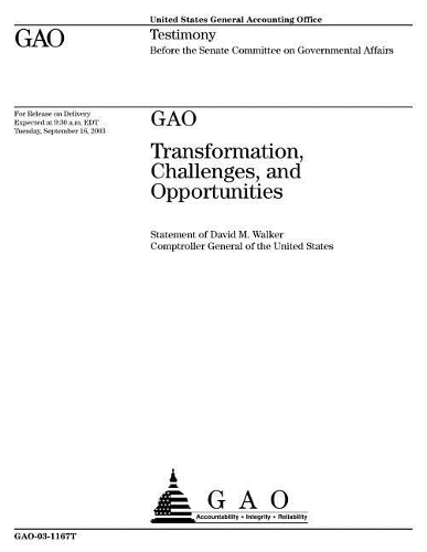 Gao: Transformation Challenges, and Opportunities