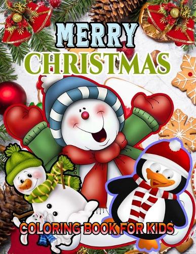 Merry Christmas Coloring Book For Kids