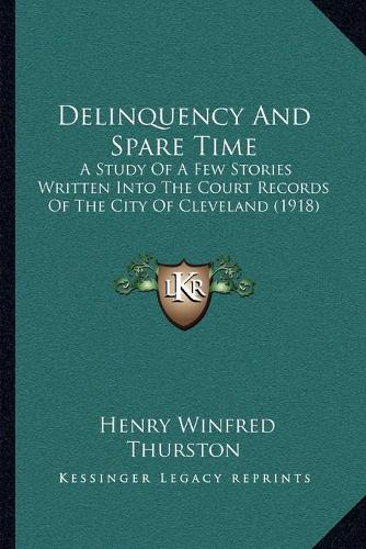 Delinquency And Spare Time