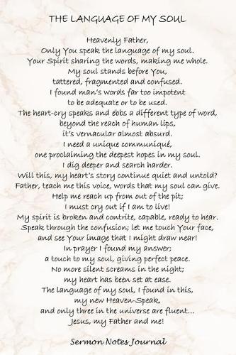 The Language Of My Soul