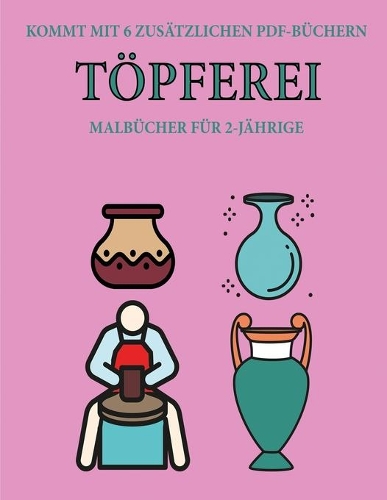 Malbücher für 2-Jährige (Töpferei)