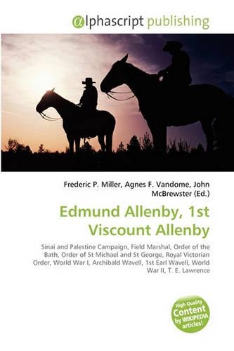 Edmund Allenby, 1st Viscount Allenby