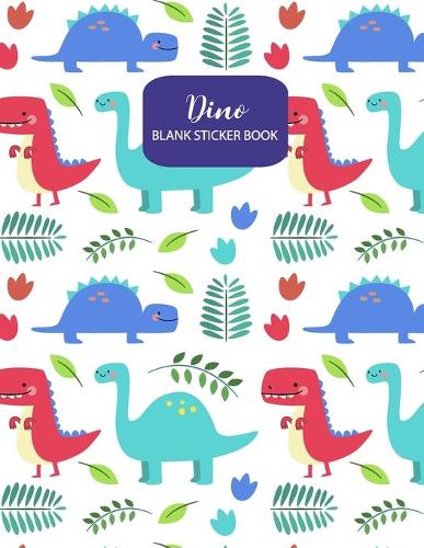 Dino Blank Sticker Book