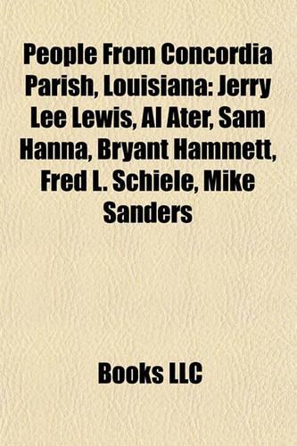 People from Concordia Parish, Louisiana