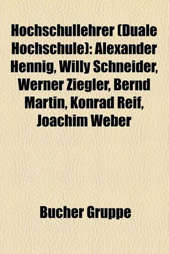 Hochschullehrer (Duale Hochschule)