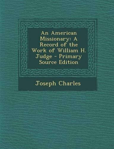 An American Missionary