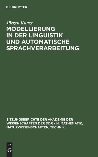 Modellierung in Der Linguistik Und Automatische Sprachverarbeitung