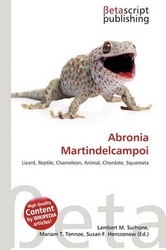 Abronia Martindelcampoi: (English)