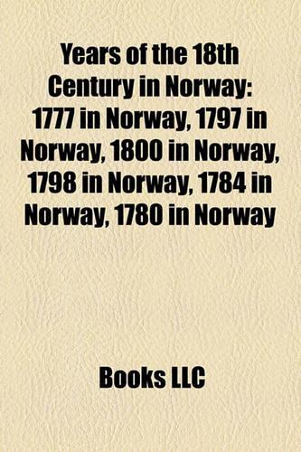 Years of the 18th Century in Norway