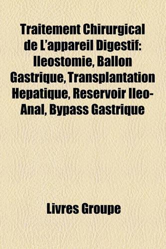 Traitement Chirurgical de L'Appareil Digestif