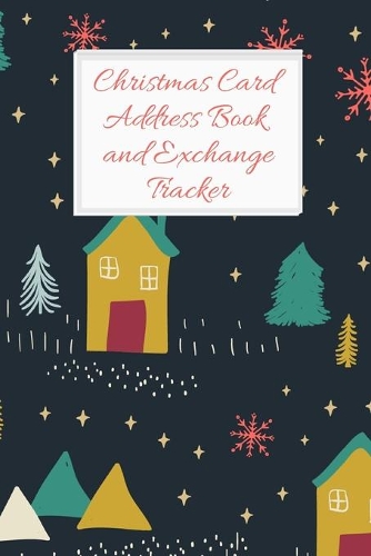 Christmas Card Address Book and Exchange Tracker