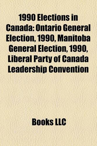 1990 Elections in Canada