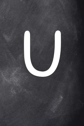 Monogram V Personalized 2019 Weekly Planner V Chalkboard 134 Pages