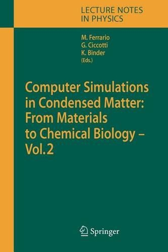 Computer Simulations in Condensed Matter