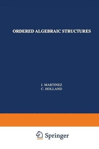 Ordered Algebraic Structures