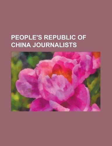 People's Republic of China Journalists