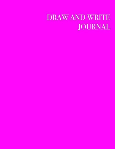 Draw And Write Journal: Pink Cover